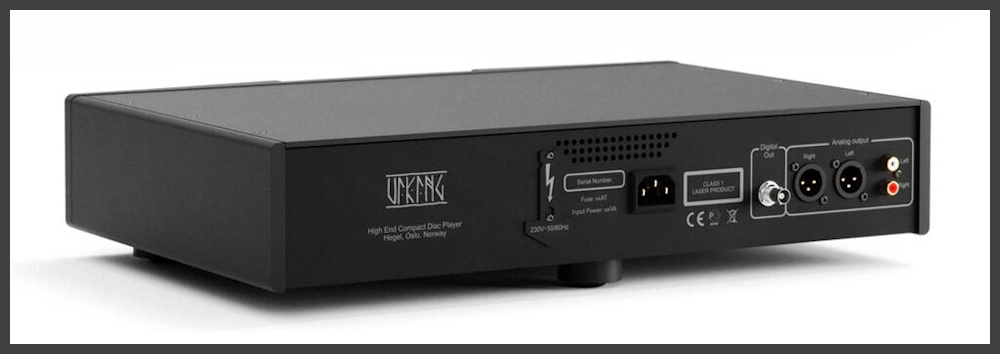 Hegel Viking CD Player inputs